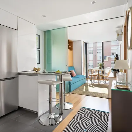 Joivy Bright Flat, Quiet Area Апартаменты Порту